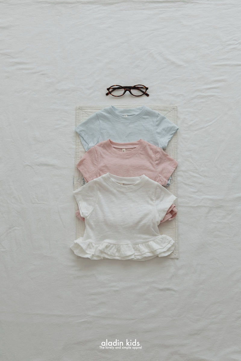 Aladin - Korean Children Fashion - #stylishchildhood - Shirring Cancan Tee