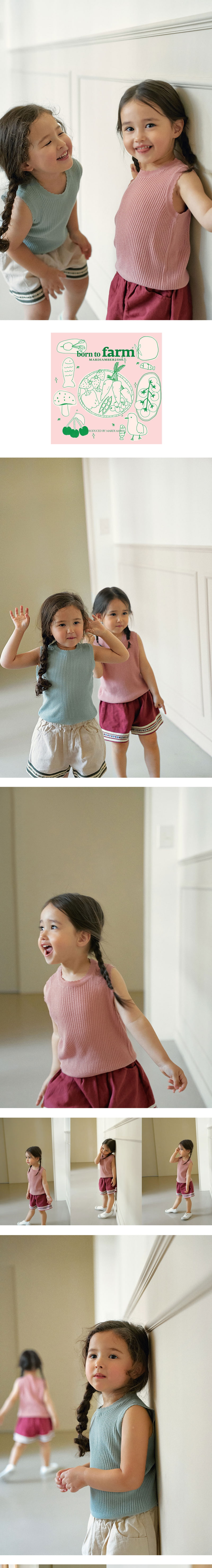 Amber - Korean Children Fashion - #childofig - Clue Knit Vest - 3