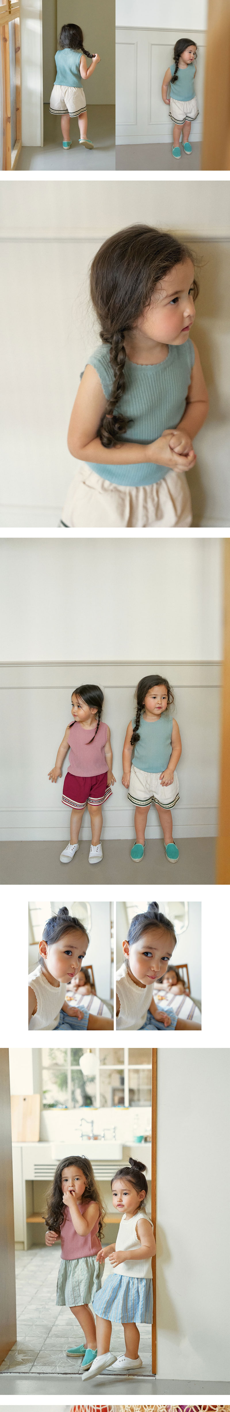 Amber - Korean Children Fashion - #childofig - Clue Knit Vest - 4