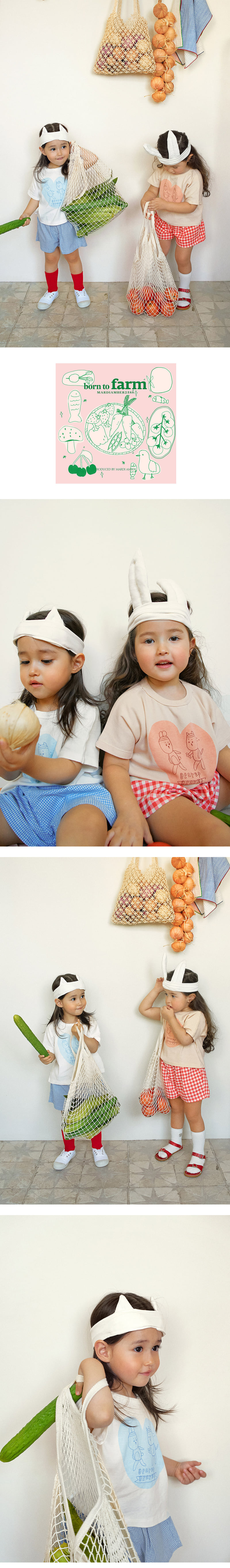 Amber - Korean Children Fashion - #designkidswear - Deli Check Set - 3