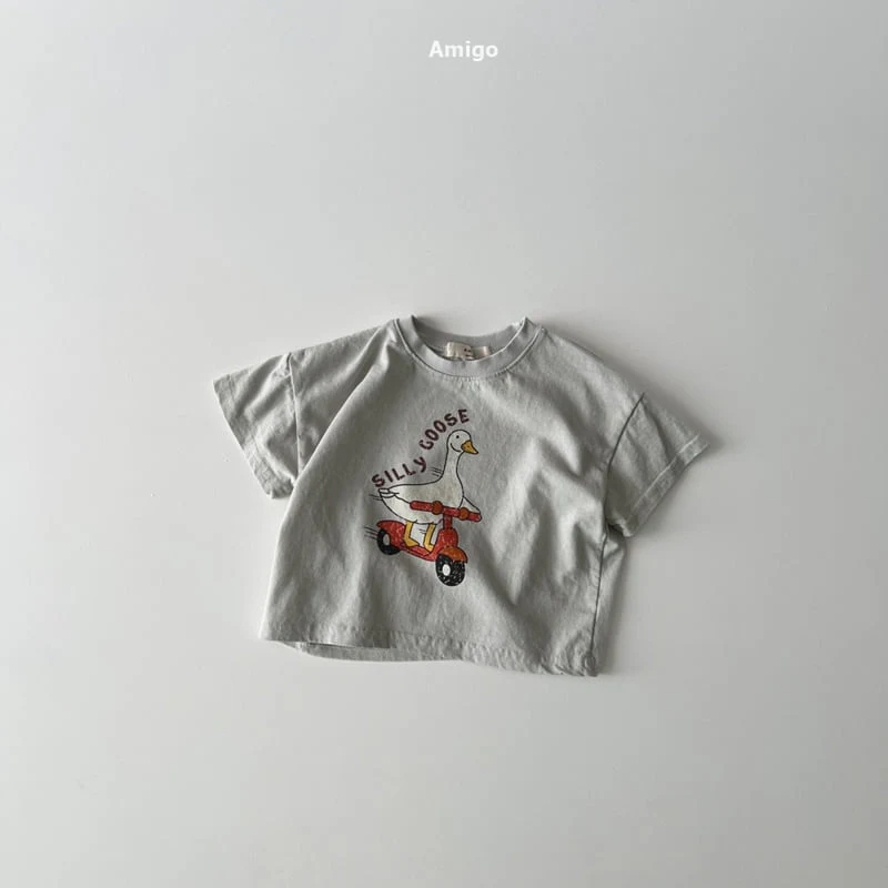 Amigo - Korean Children Fashion - #Kfashion4kids - Goose Tee - 3