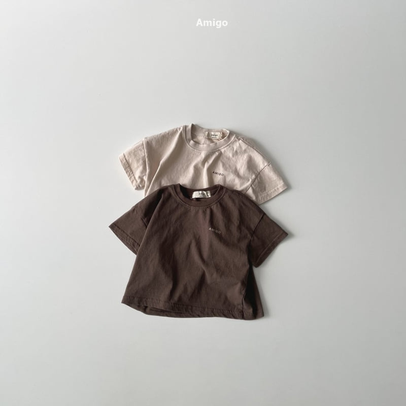 Amigo - Korean Children Fashion - #Kfashion4kids - Vertical Amigo Tee - 2