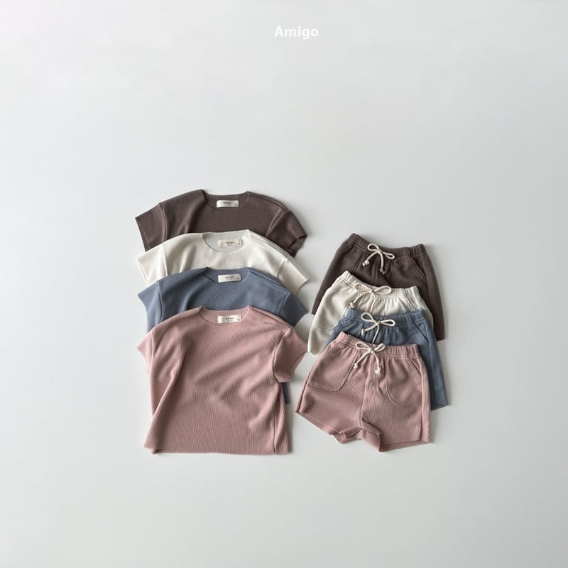 Amigo - Korean Children Fashion - #Kfashion4kids - Vera Ribbed Set - 3