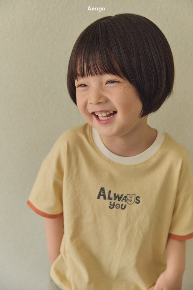 Amigo - Korean Children Fashion - #childofig - Always Tee - 8