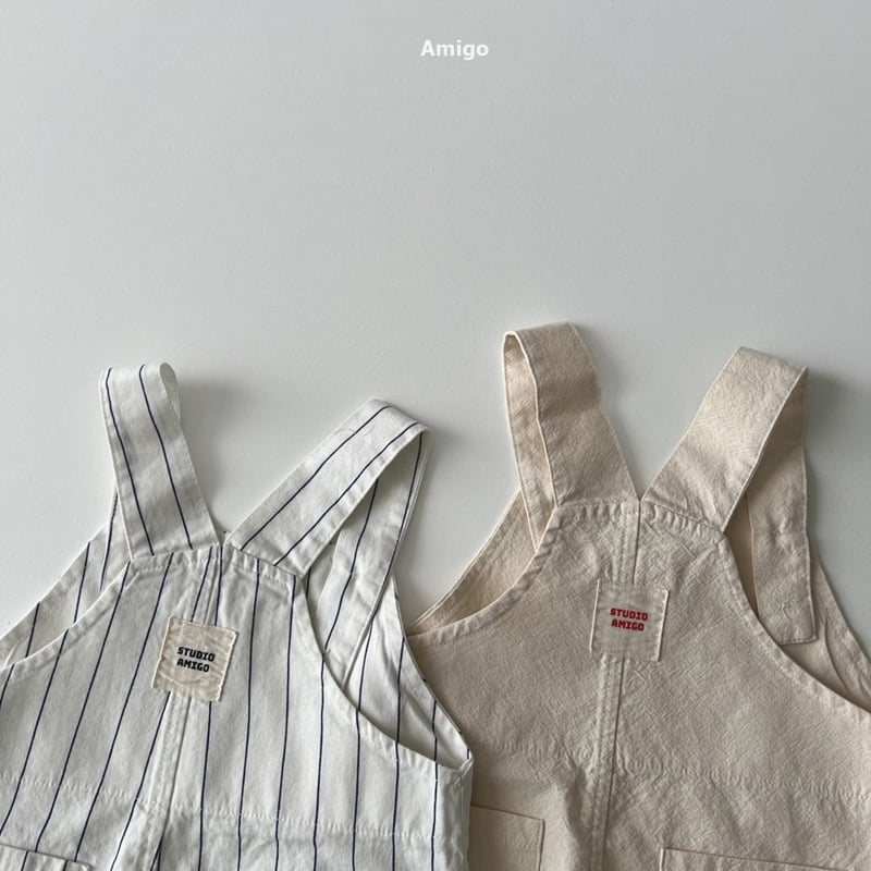 Amigo - Korean Children Fashion - #childofig - Candle Overalls - 5