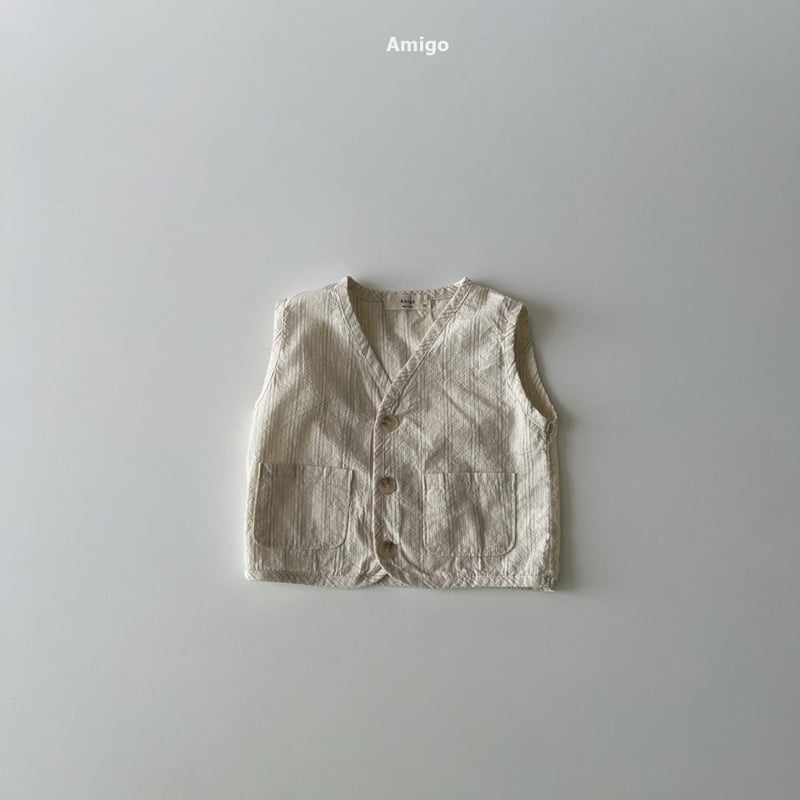 Amigo - Korean Children Fashion - #childofig - Ariel Vest - 3