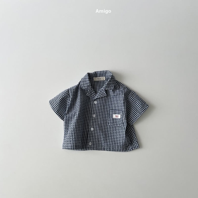 Amigo - Korean Children Fashion - #childofig - Check Shirt - 2