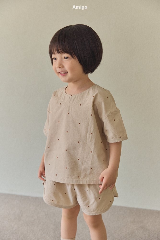 Amigo - Korean Children Fashion - #childofig - Dot Set - 11