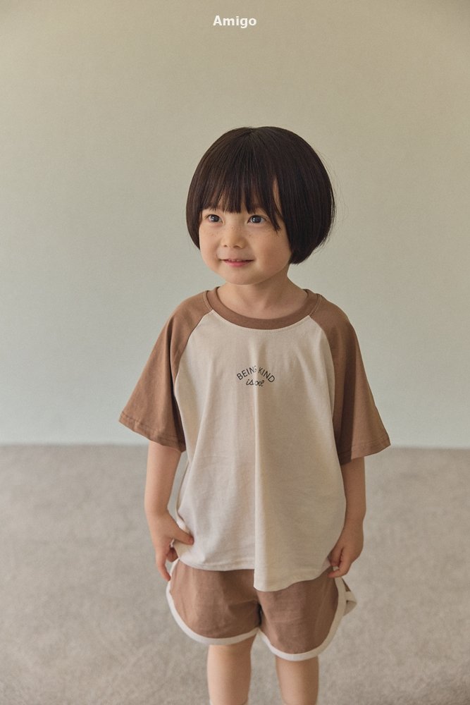 Amigo - Korean Children Fashion - #childofig - Cool Raglan Set - 10