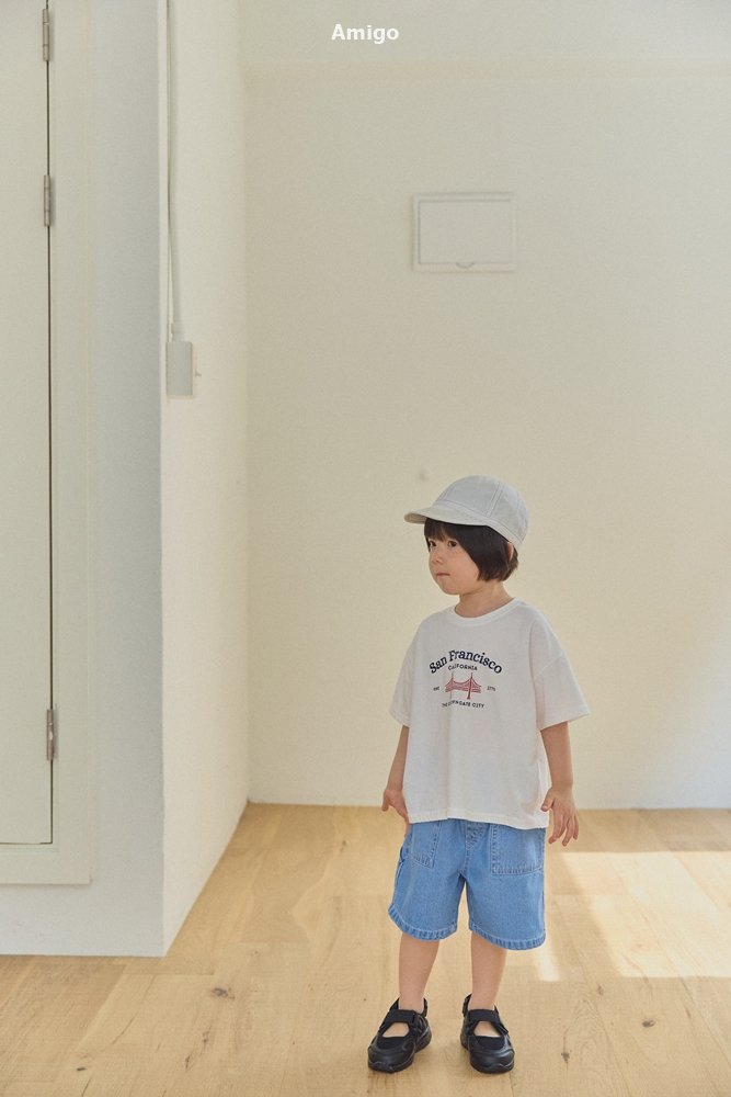 Amigo - Korean Children Fashion - #childofig - Back Pocket Denim Pants - 5
