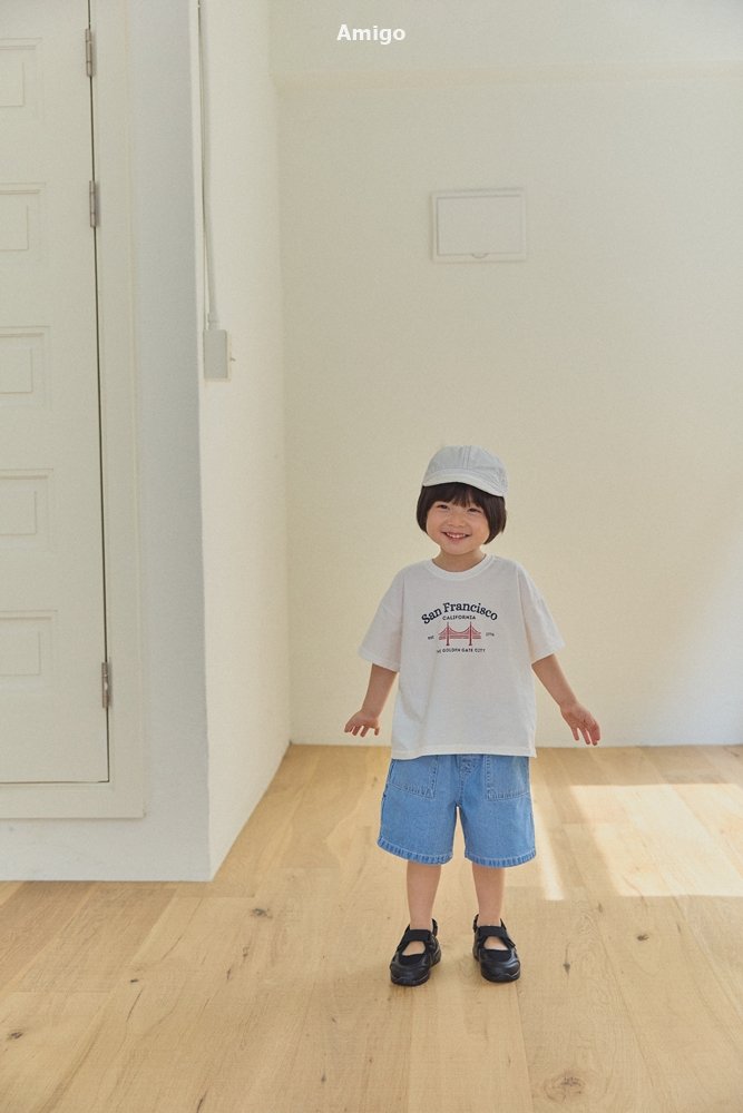 Amigo - Korean Children Fashion - #childofig - Back Pocket Denim Pants - 6