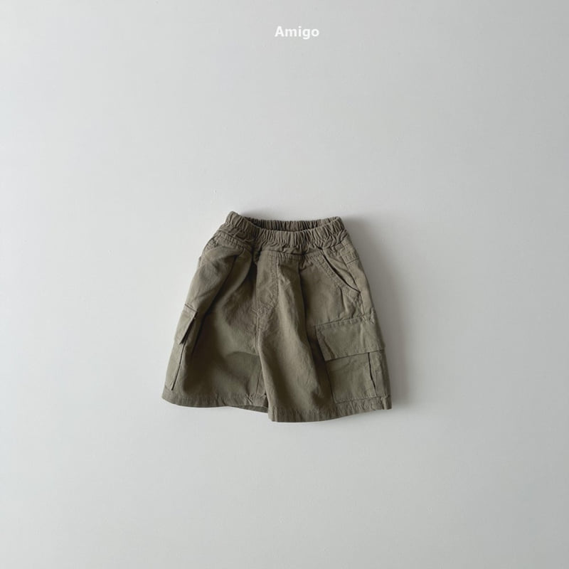 Amigo - Korean Children Fashion - #childofig - Linen Utility Pants - 3