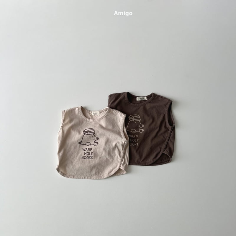 Amigo - Korean Children Fashion - #childrensboutique - Mole Wrap Tee