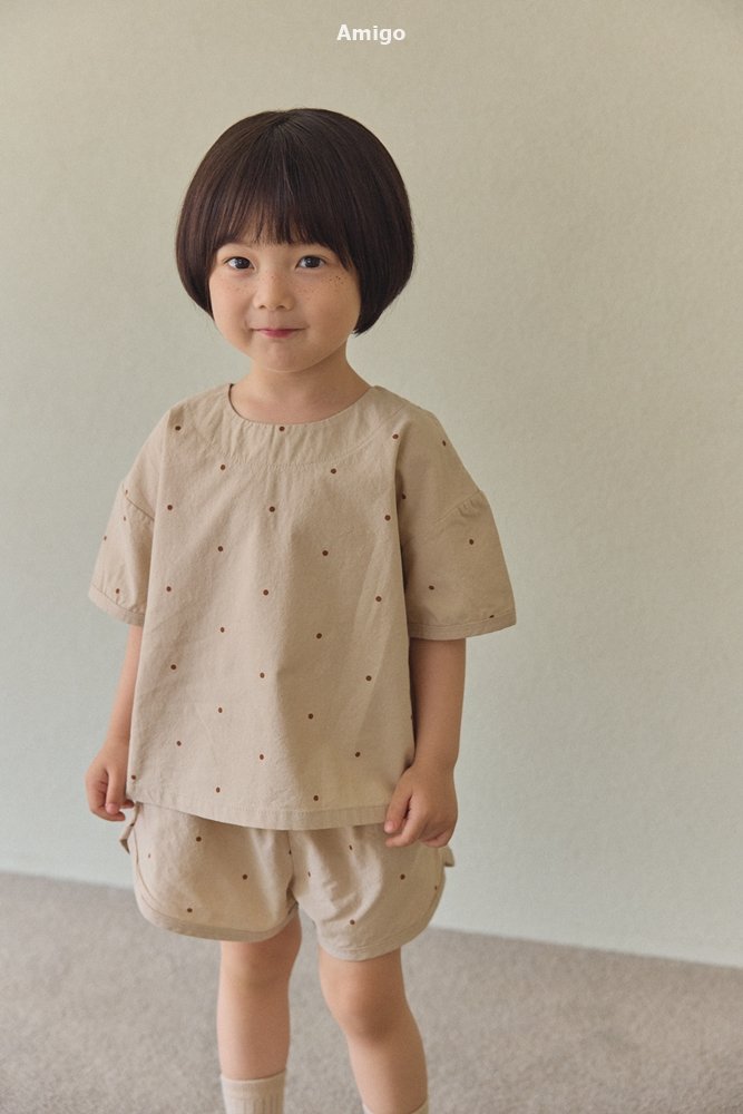 Amigo - Korean Children Fashion - #childrensboutique - Dot Set - 12