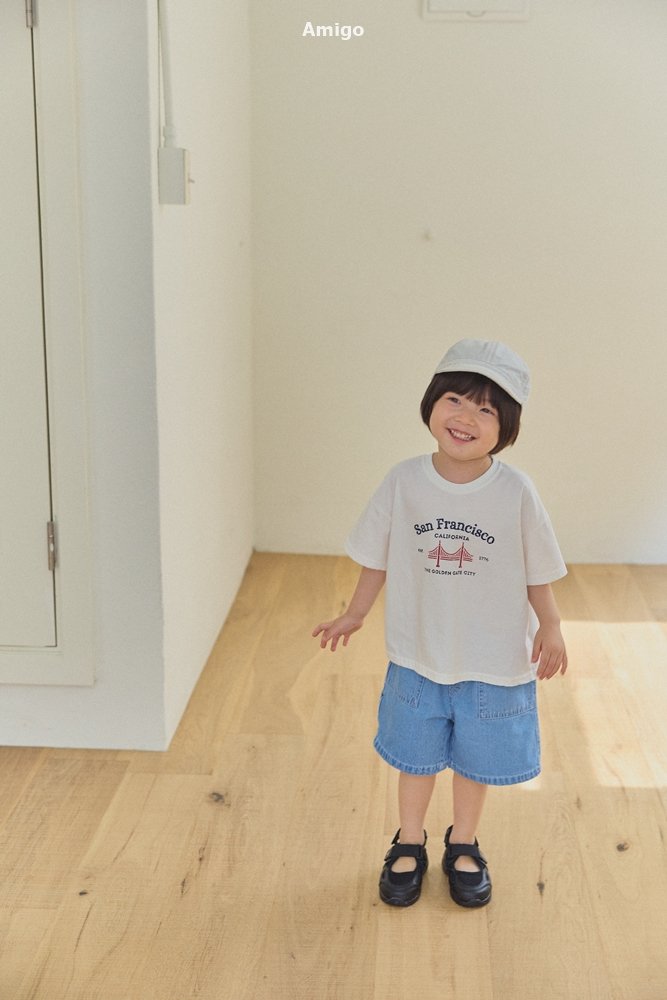 Amigo - Korean Children Fashion - #childrensboutique - Back Pocket Denim Pants - 7