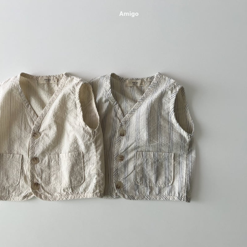Amigo - Korean Children Fashion - #designkidswear - Ariel Vest - 5