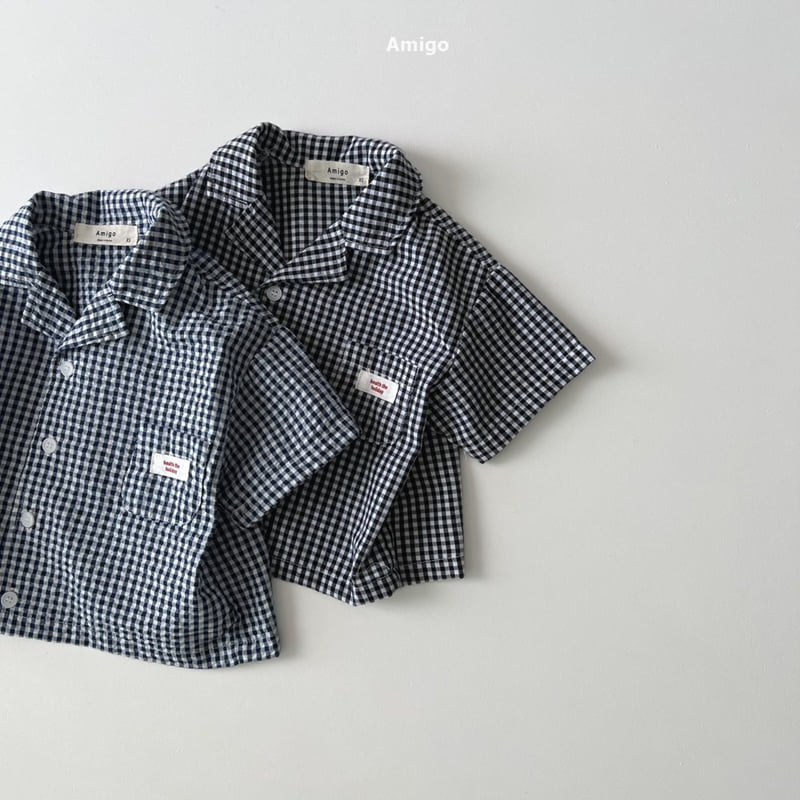 Amigo - Korean Children Fashion - #childrensboutique - Check Shirt - 4
