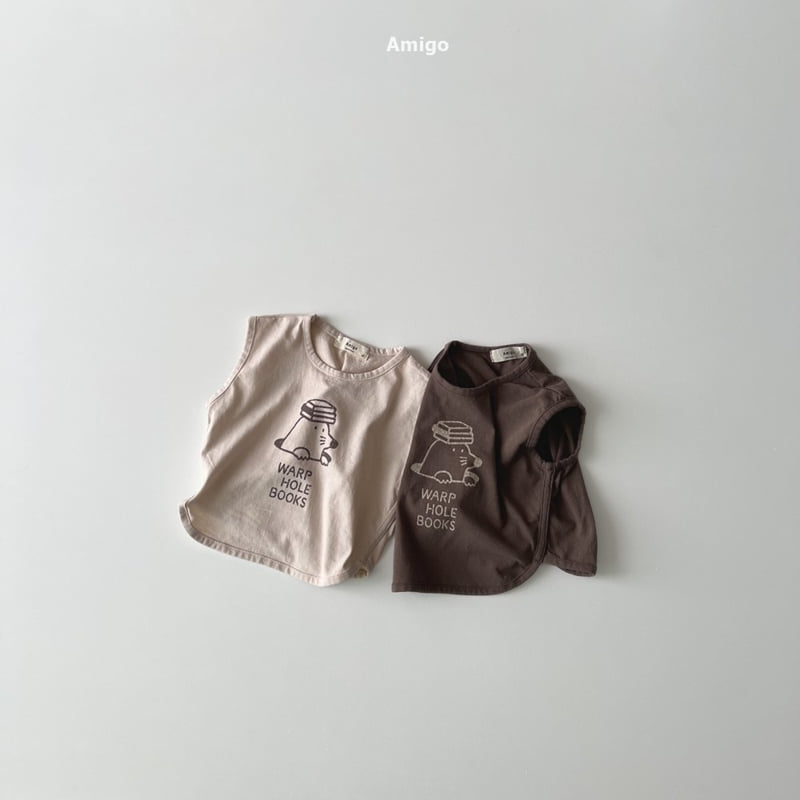 Amigo - Korean Children Fashion - #designkidswear - Mole Wrap Tee - 2