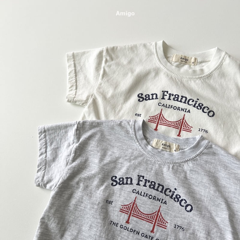 Amigo - Korean Children Fashion - #designkidswear - San Francisco Tee - 6