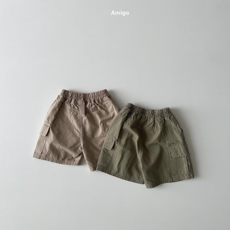 Amigo - Korean Children Fashion - #designkidswear - Linen Utility Pants - 5