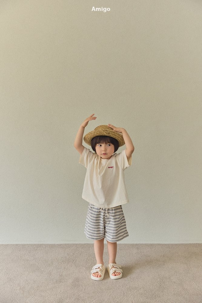Amigo - Korean Children Fashion - #childrensboutique - Stripe Pants - 4