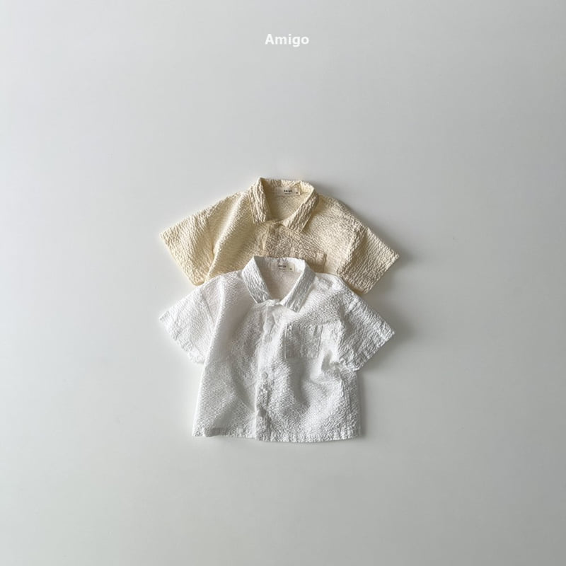 Amigo - Korean Children Fashion - #designkidswear - Embo Shirt - 2