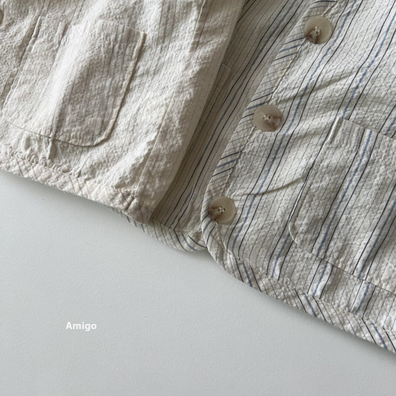Amigo - Korean Children Fashion - #discoveringself - Ariel Vest - 6