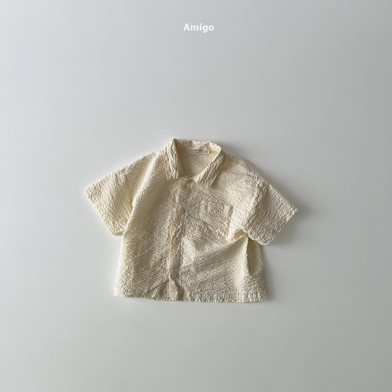 Amigo - Korean Children Fashion - #discoveringself - Embo Shirt - 3