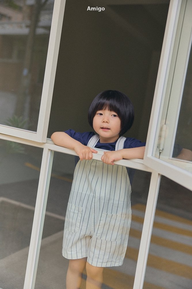 Amigo - Korean Children Fashion - #fashionkids - Candle Overalls - 9