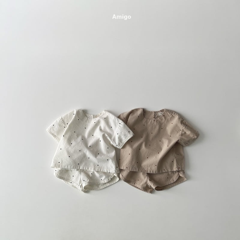 Amigo - Korean Children Fashion - #fashionkids - Dot Set