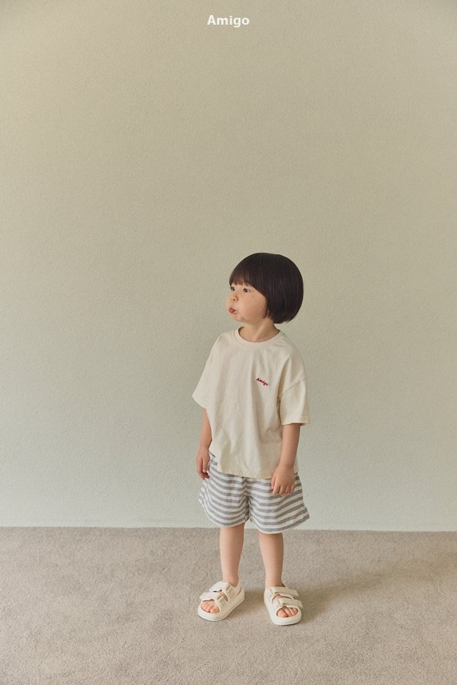 Amigo - Korean Children Fashion - #fashionkids - Stripe Pants - 6