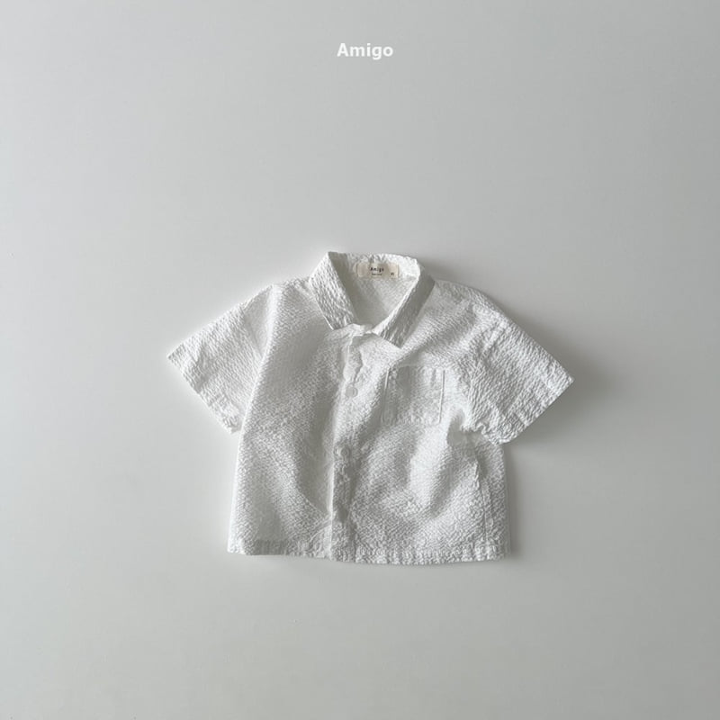 Amigo - Korean Children Fashion - #discoveringself - Embo Shirt - 4