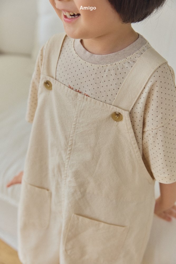 Amigo - Korean Children Fashion - #kidsshorts - Candle Overalls - 10