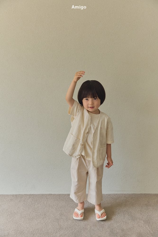 Amigo - Korean Children Fashion - #kidsshorts - Ariel Vest - 8