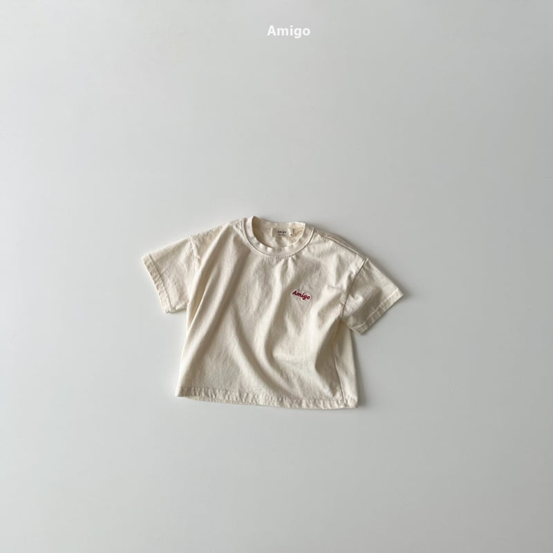 Amigo - Korean Children Fashion - #kidsshorts - Basic Tee - 3