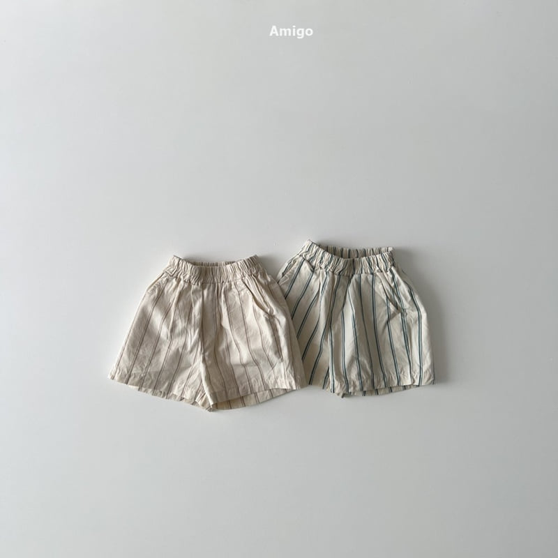 Amigo - Korean Children Fashion - #kidsshorts - Twin Pants
