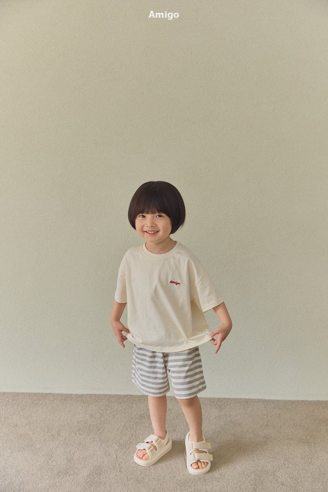Amigo - Korean Children Fashion - #kidsstore - Stripe Pants - 8