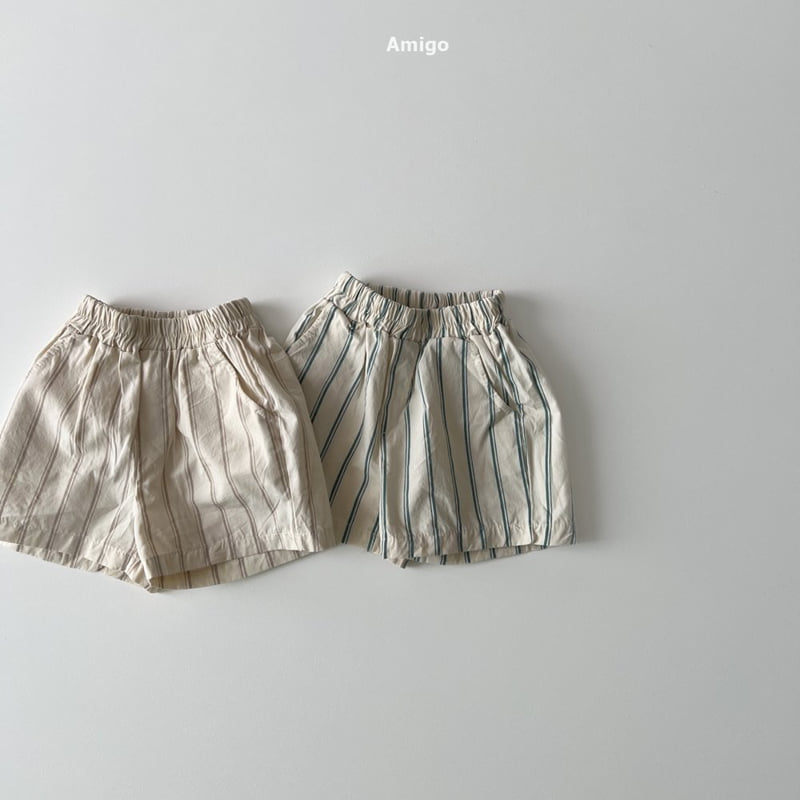 Amigo - Korean Children Fashion - #kidsstore - Twin Pants - 2