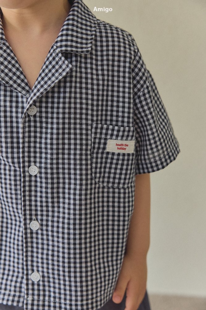 Amigo - Korean Children Fashion - #kidzfashiontrend - Check Shirt - 9