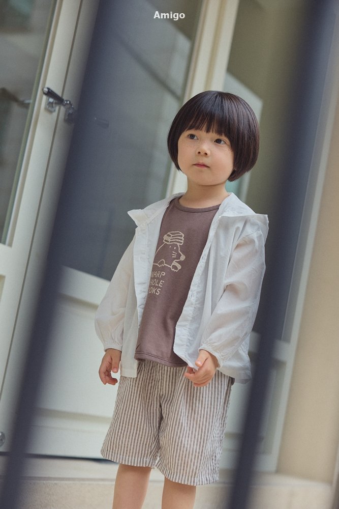 Amigo - Korean Children Fashion - #kidzfashiontrend - Summer Hood Jumper - 8