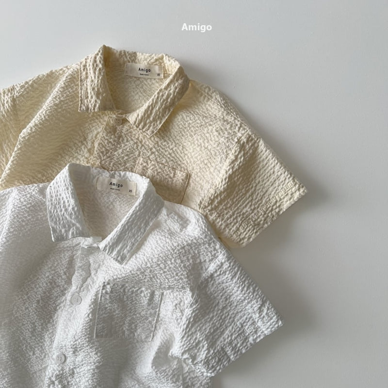 Amigo - Korean Children Fashion - #kidzfashiontrend - Embo Shirt - 7
