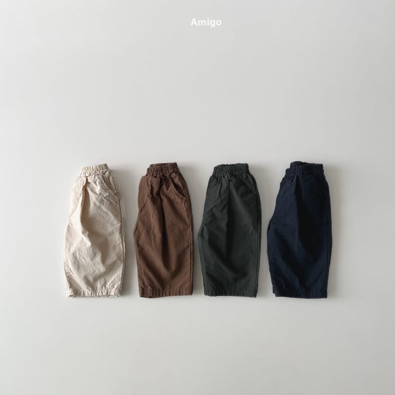Amigo - Korean Children Fashion - #kidzfashiontrend - Daily Linen Pants
