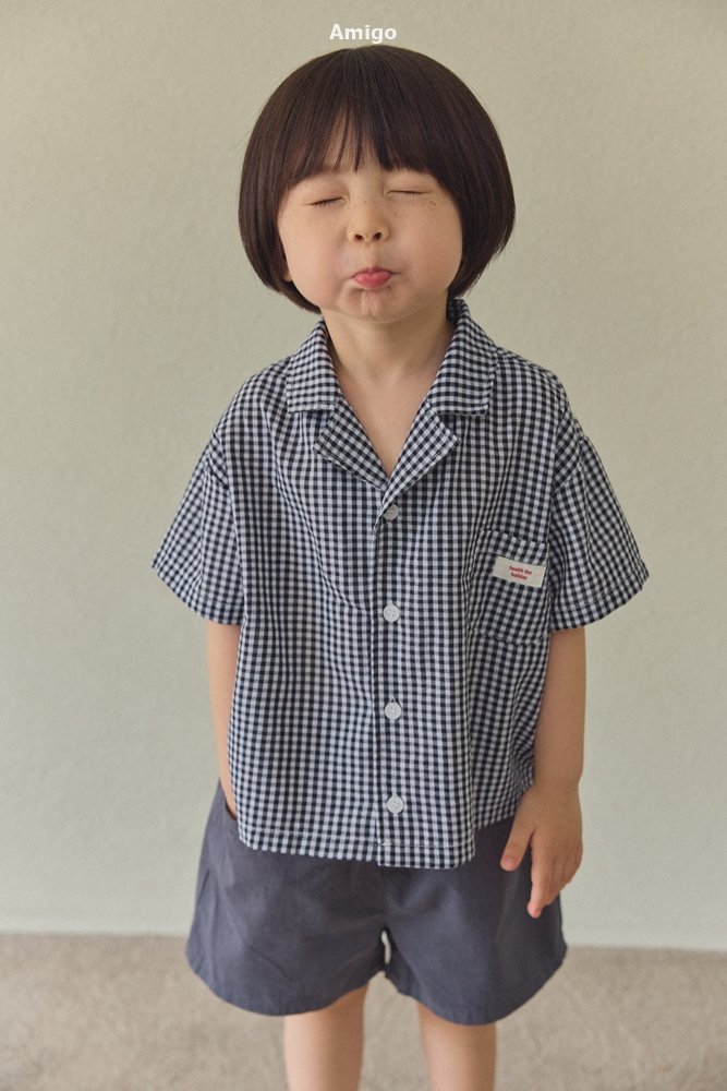 Amigo - Korean Children Fashion - #littlefashionista - Check Shirt - 11