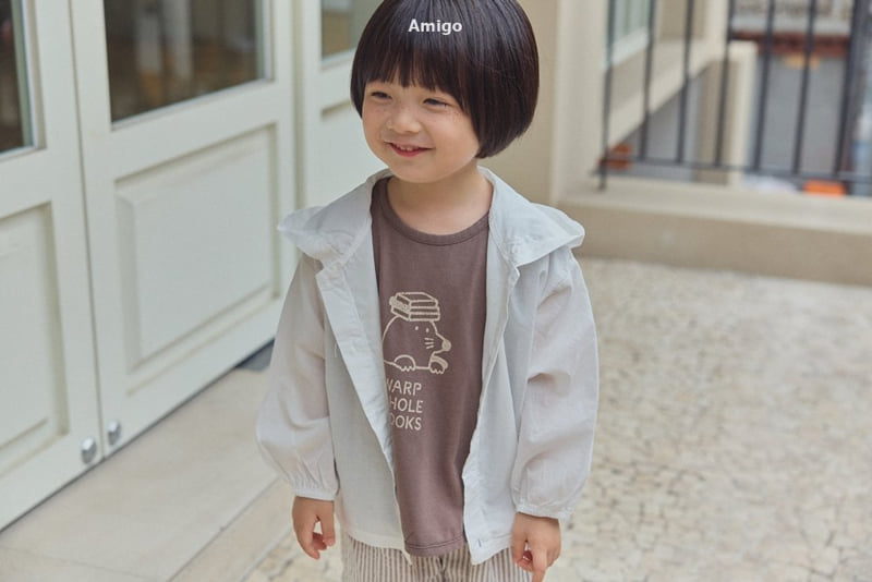 Amigo - Korean Children Fashion - #littlefashionista - Summer Hood Jumper - 10