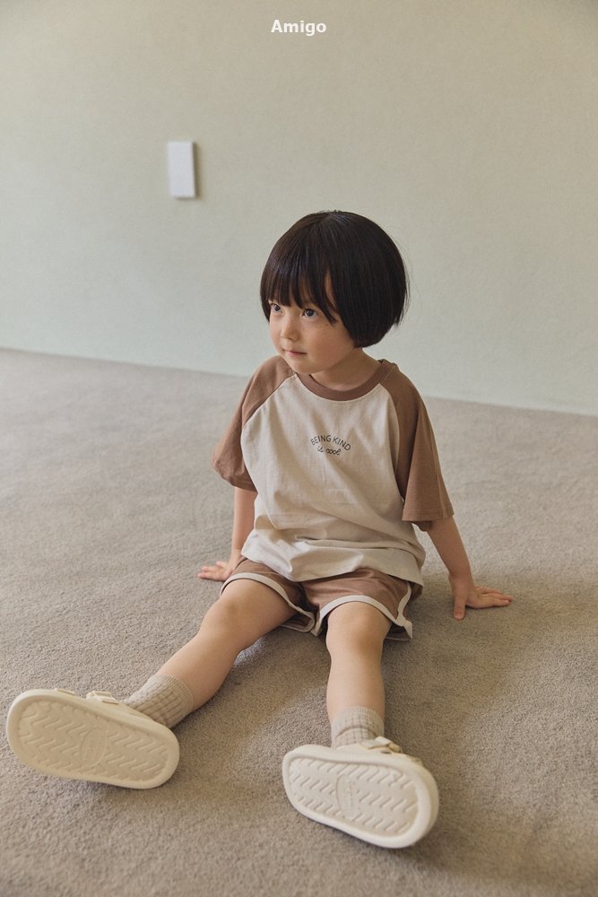 Amigo - Korean Children Fashion - #littlefashionista - Cool Raglan Set - 5