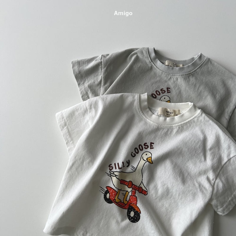 Amigo - Korean Children Fashion - #Kfashion4kids - Goose Tee - 4