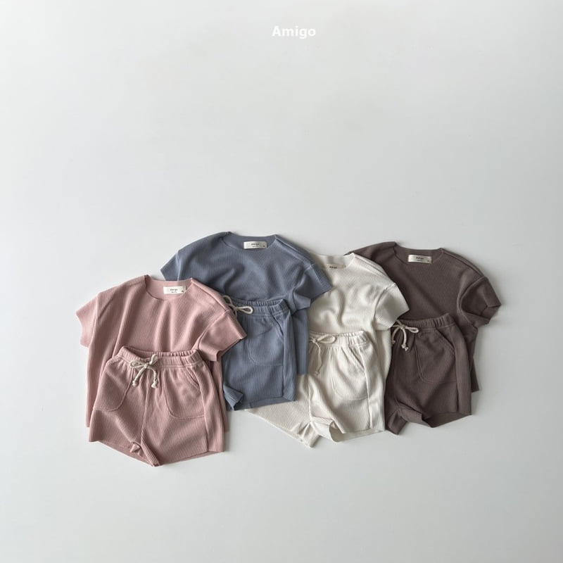 Amigo - Korean Children Fashion - #Kfashion4kids - Vera Ribbed Set - 4