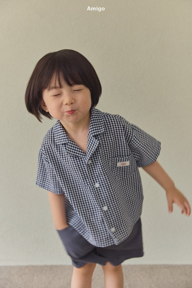 Amigo - Korean Children Fashion - #magicofchildhood - Check Shirt - 12