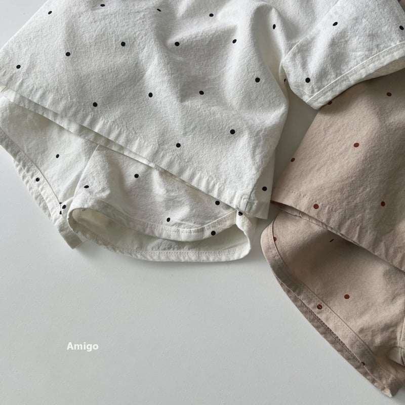 Amigo - Korean Children Fashion - #magicofchildhood - Dot Set - 7