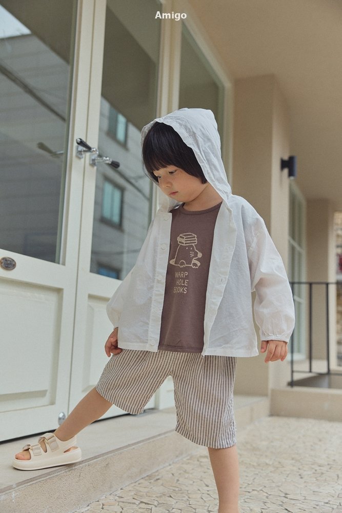 Amigo - Korean Children Fashion - #minifashionista - Summer Hood Jumper - 12